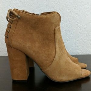 Jessica Simpson Korissa Honey Brown Bootie